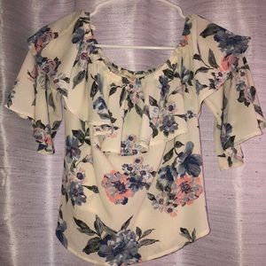 Off the shoulder blouse